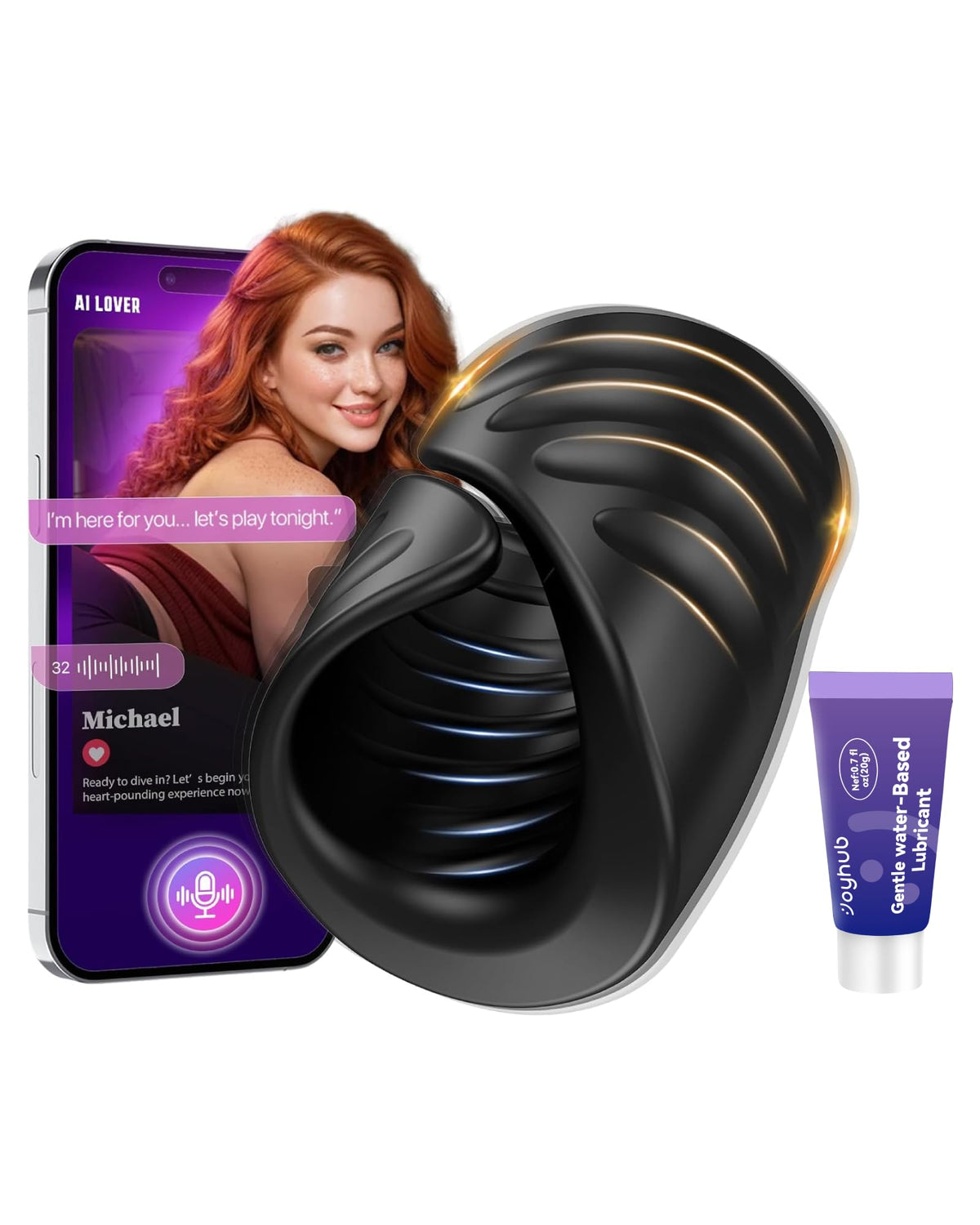 Male Sex Toys for Mens - Male Masturbator Penis Training Vibrator with APP Control, Vibrating Sex Toy Stroker Glans Trainer Stimulator, Mens Sex Machine Masturbators Adult Sex Toys Erotic Massage Gels