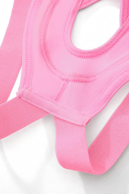 JOCKMAIL Mens Jockstrap Underwear Breathable Sport Thongs Athletic Supporters for Gym, Date and Everyday Wear (US, Alpha, XX-Large, Regular, Regular, Pink)