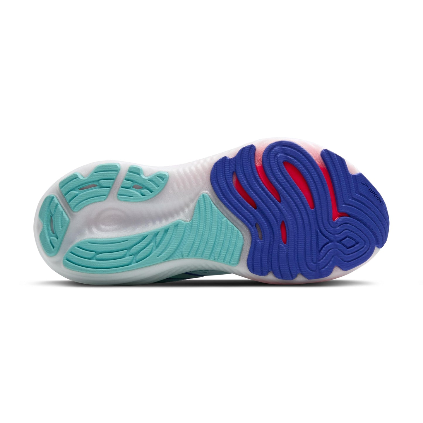 Brooks Women’s Glycerin GTS 22 Supportive Running Shoe - White/Limpet Shell/Amparo Blue - 11.5 Medium