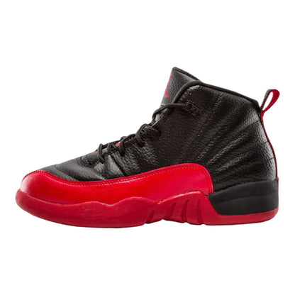 JORDAN 12 Retro Little Kids Style, Black/Varsity Red, 2