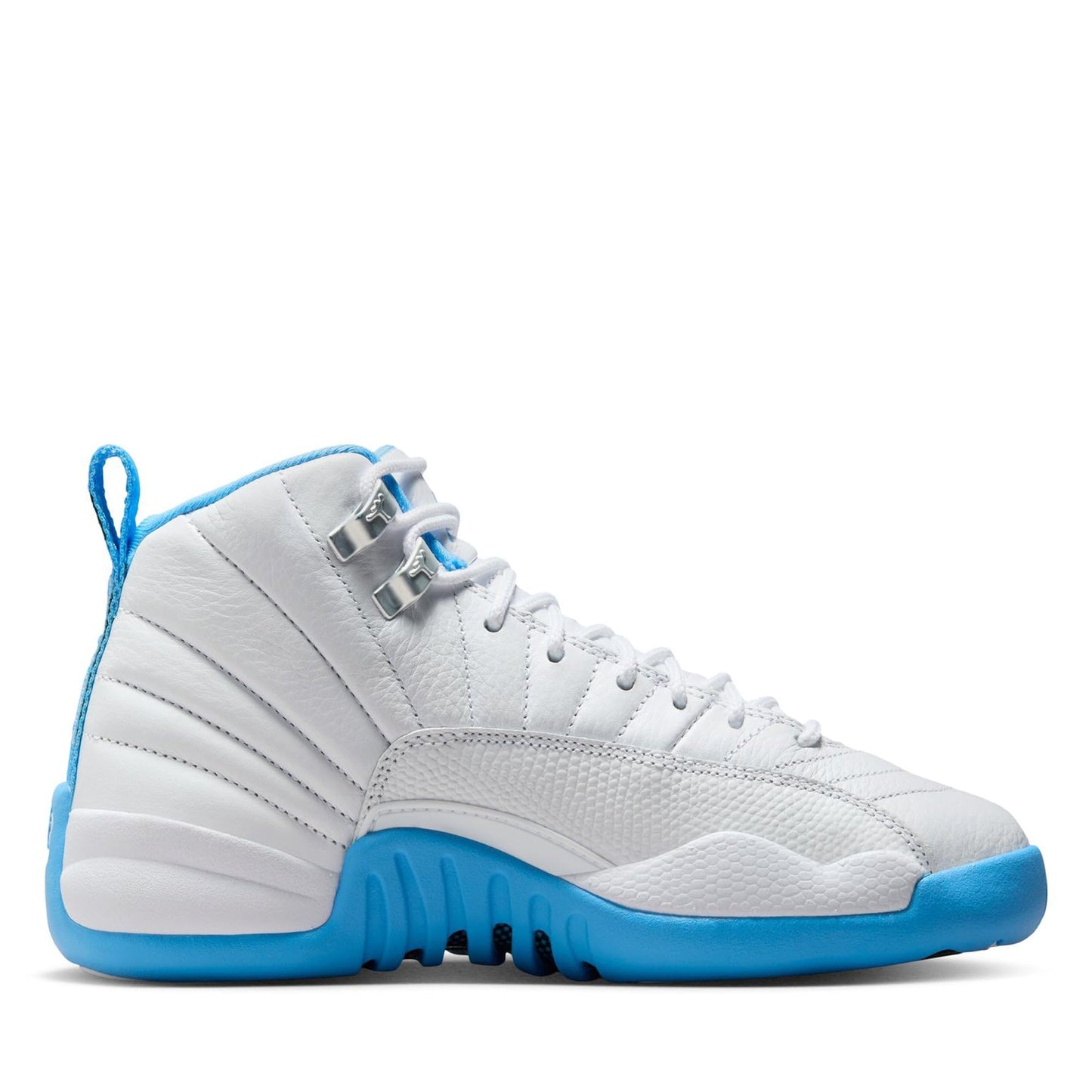 Kids Air Jordan 12 Retro 'White/University Blue'