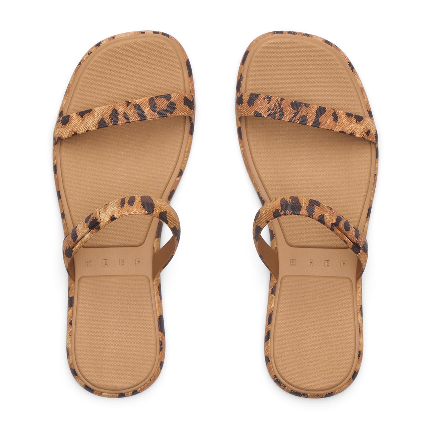 REEF Water Willow Marina Women's Sandal, Lightweight and Flexible, Waterproof, Soft Cushion Footbed, Leopard, 10