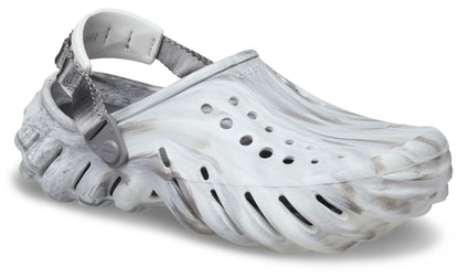 Crocs Unisex-Adult Echo Clogs, Moonlight/Multi, 9 Women/7 Men