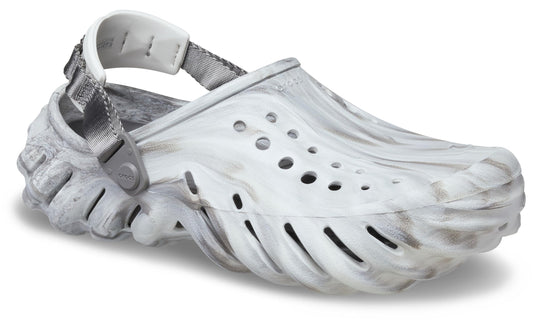 Crocs Unisex-Adult Echo Clogs, Moonlight/Multi, 9 Women/7 Men