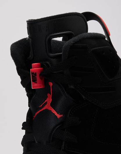 Jordan Air 6 Retro 'Infrared Salesman' (Black) Men's Casual Shoes Size 8