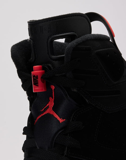 Jordan Air 6 Retro 'Infrared Salesman' (Black) Men's Casual Shoes Size 8
