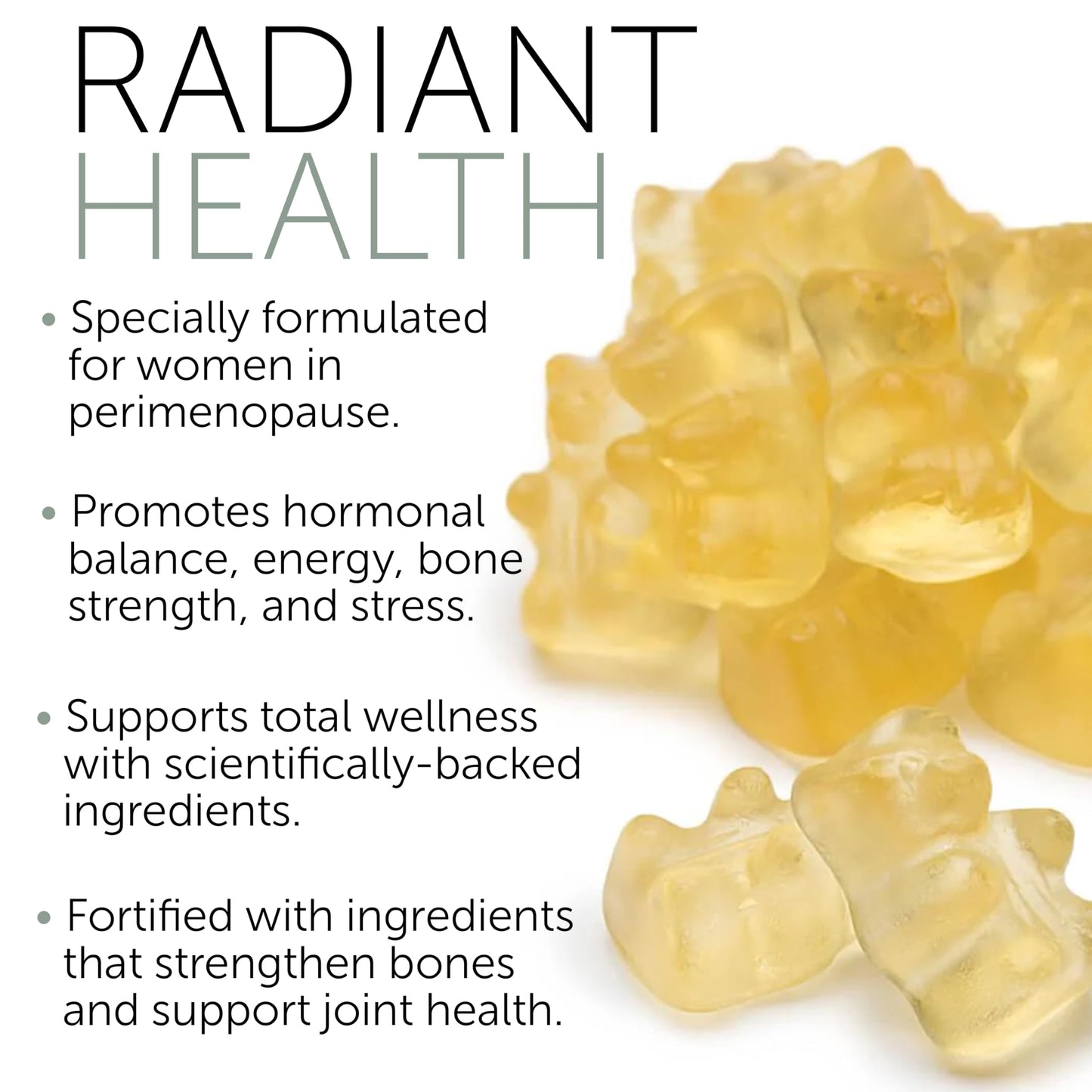 Perimenopause Supplements Women for Hormonal Balance & Mood Swings Relief