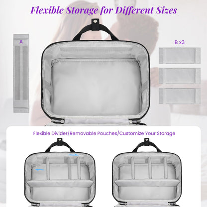 Lockable Discreet Storage Bag for Adult, Private Toy Organizer