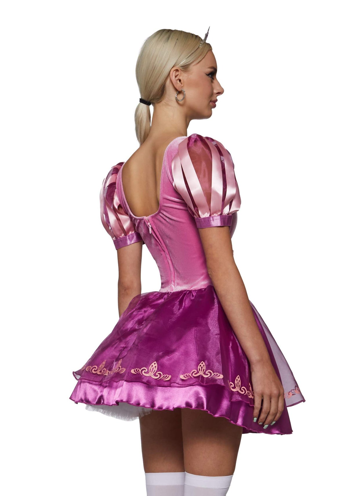 Dolls Kill Long Hair Princess Costume - Tower Trapped Princess Outfit by Trickz N' Treatz - X-Large