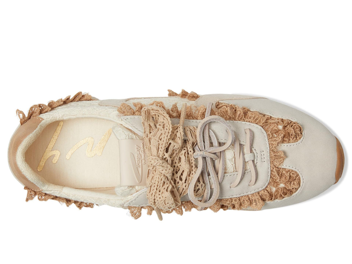 Circus NY by Sam Edelman Women's Nash Lace Sneaker, Vanilla Bean, 7.5