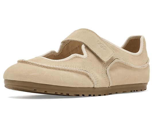 UGG Women's Quill Mary Jane, Sand Castle, 7.5