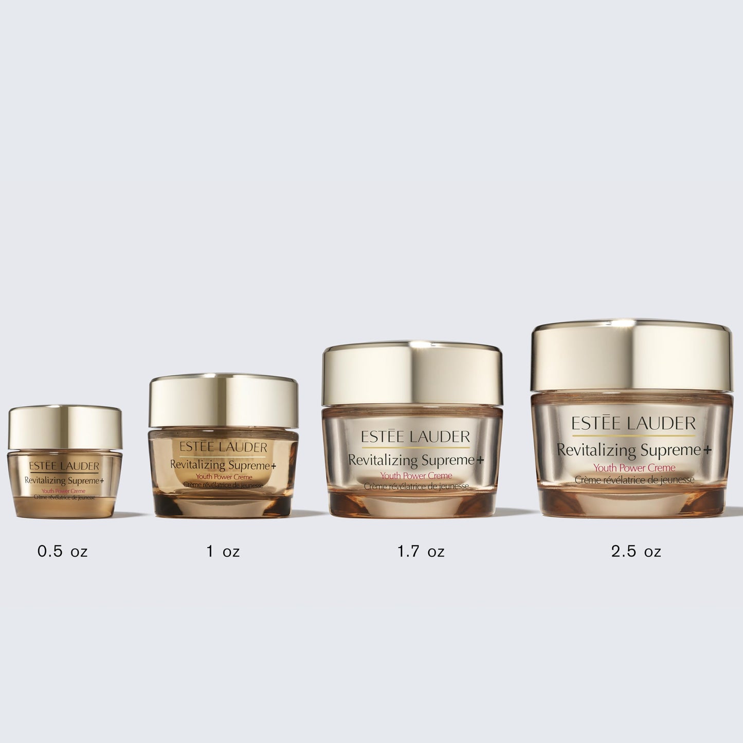 Estée Lauder Revitalizing Supreme+ Youth Power Cream Moisturizer with Hyaluronic Acid & Peptides, Anti Aging, 2.5 oz.