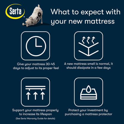 Serta Perfect Sleeper X, Knox 13.75" Plush Quilted Hybrid Cal King Mattress