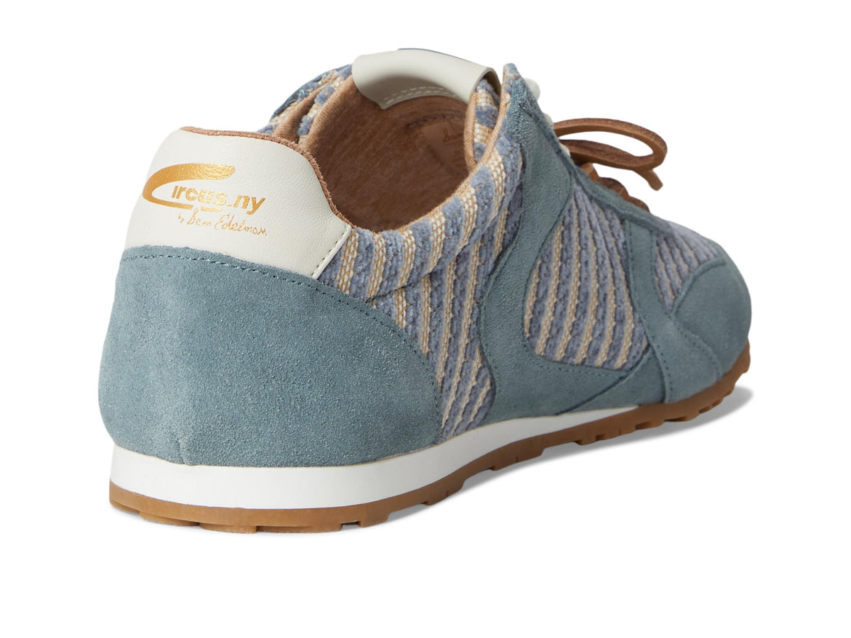 Circus NY by Sam Edelman Women's Nash Sneaker, Blue Breeze/Dark Vanilla Bean, 11