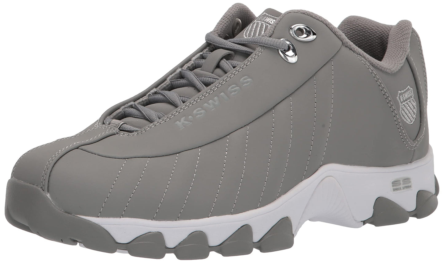 K-Swiss Men's ST329 CMF Sneaker, Neutral Gray/Silver, 11.5 M
