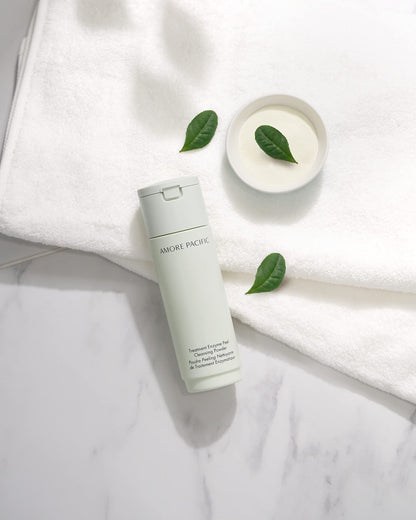 AMOREPACIFIC Treatment Enzyme Peel Cleansing Powder | Korean Gentle Daily Exfoliator with Hyaluronic Acid and Green Tea Enzymes, 1.9 oz.