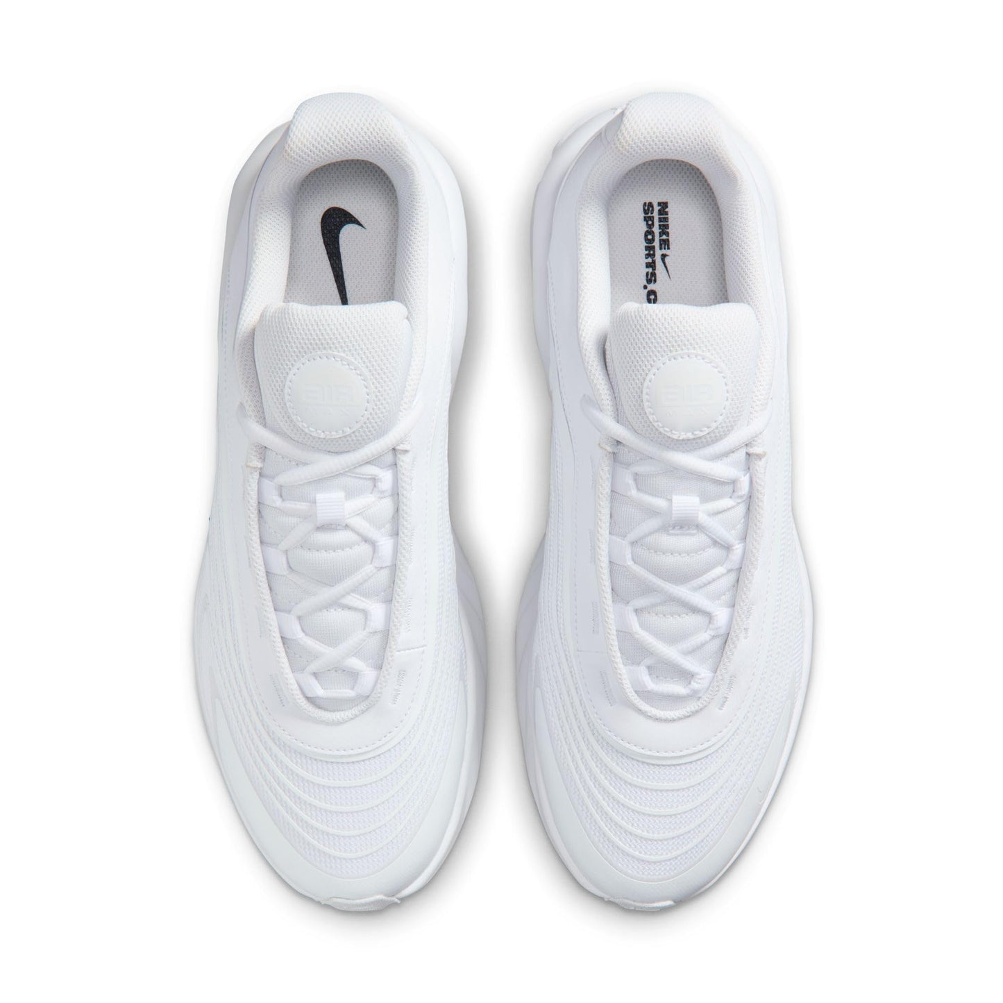 Nike Men's Air Max Fire Lifestyle Shoes, White/White-Black, 8