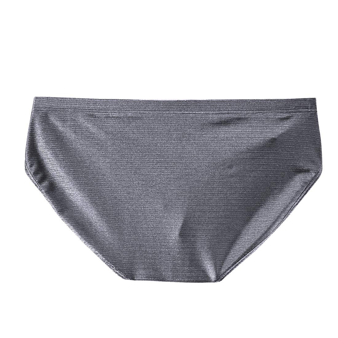 Mens Low Rise Underwear Briefs- Sexy Enhancing Big Pouch Ice Silk Bulge Pouch - Large Size