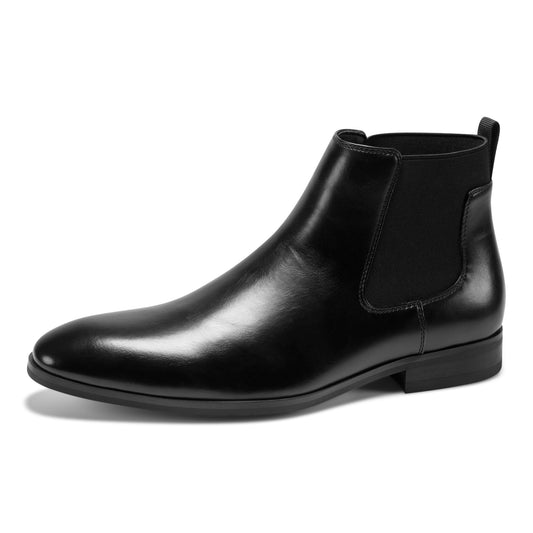 Kenneth Cole Footwear Men's Hulard Chelsea Boot, Black, 12