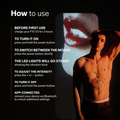 LELO F1S V3 Pleasure Console With App, Adult Sex Toys for Men, Automatic Male Sex Toy with 8 Settings And an AI, Male Masturbator, Penis Vibrator, Red
