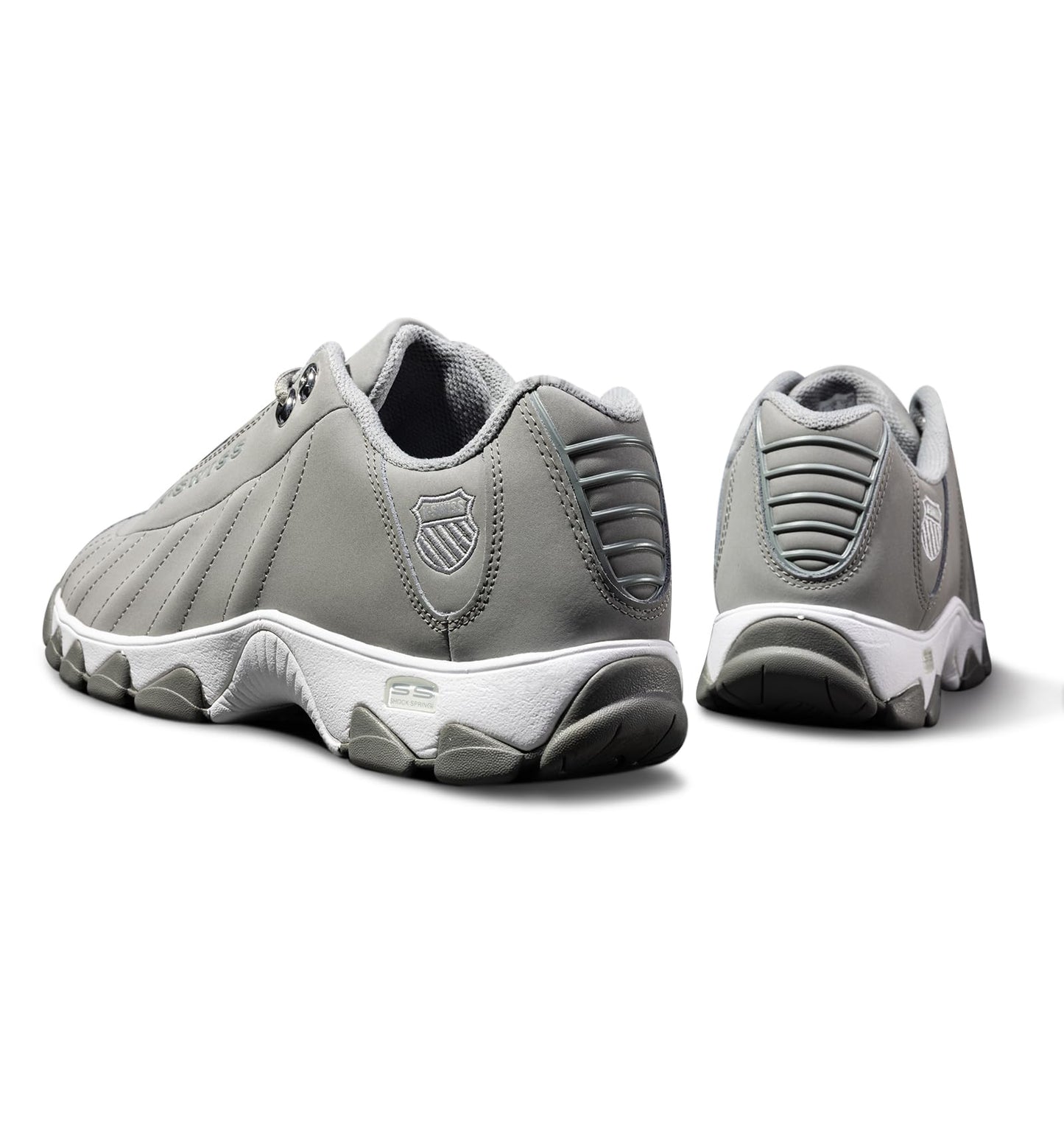 K-Swiss Men's ST329 CMF Sneaker, Neutral Gray/Silver, 11.5 M