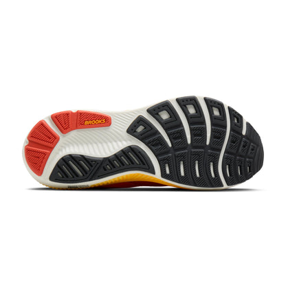 Brooks Men’s Ghost 18 Neutral Running & Walking Shoe - Tigerlily/Orange/Pearl - 10 Medium