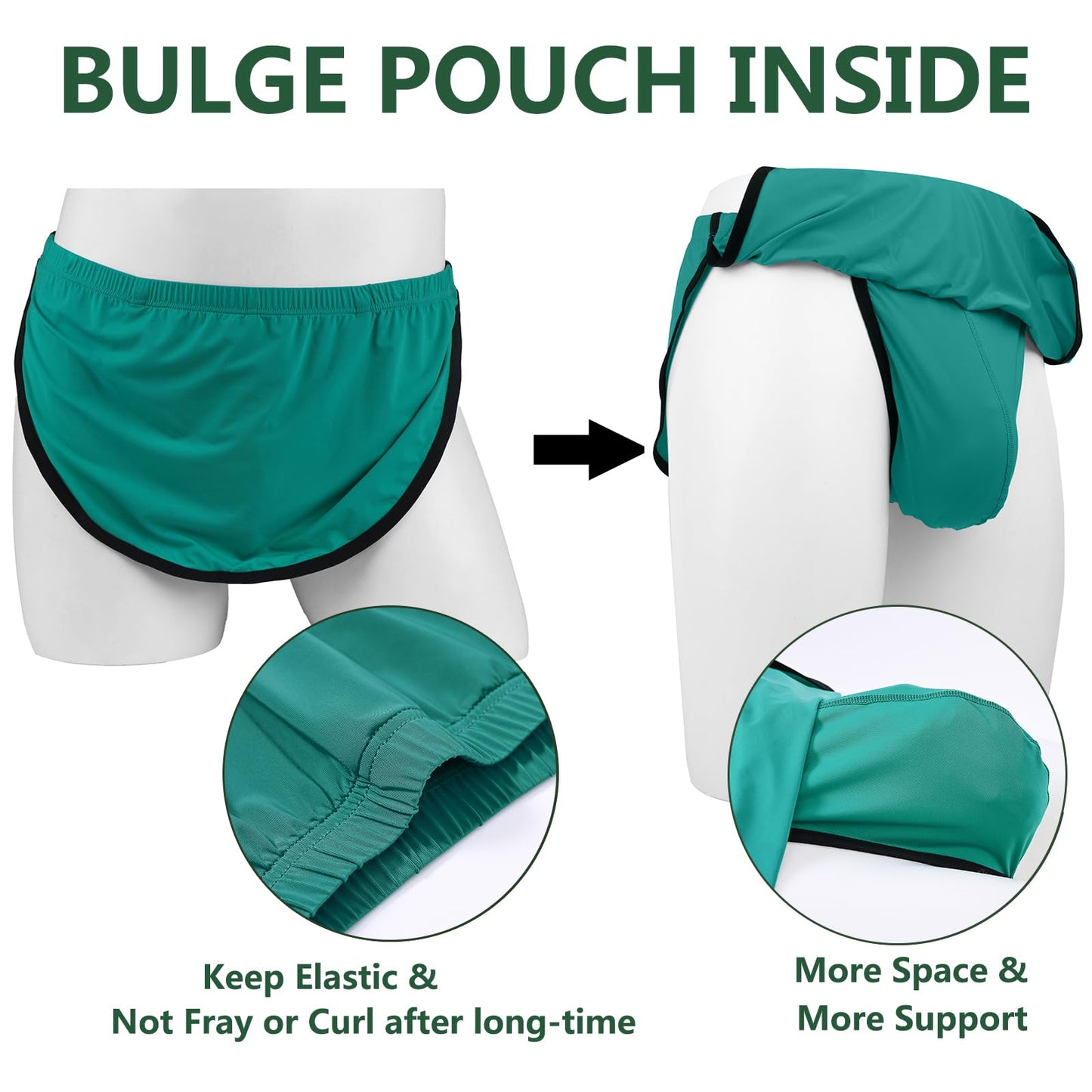 Mens Underwear - Sexy Shorts interior Thong