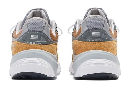 New Balance Unisex Made in USA 990 V6 Sneaker, Workwear/Grey, 8.5 US Men