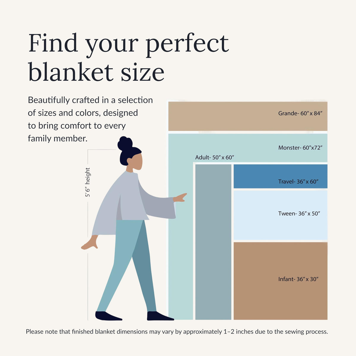 Minky Couture Ultra-Soft Extra Plush Hugs Blanket, Milk Chocolate, Grande