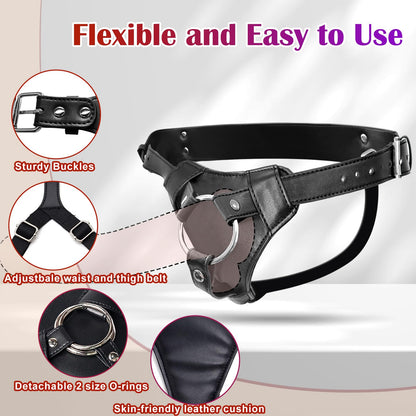 Strap On Dildo Harness Adult Sex Toys for Women Men Pegging Dildo