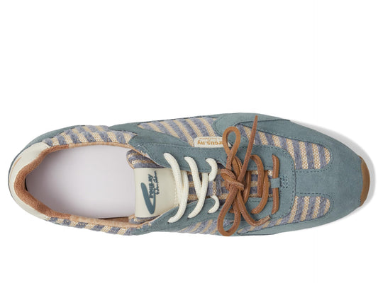 Circus NY by Sam Edelman Women's Nash Sneaker, Blue Breeze/Dark Vanilla Bean, 11