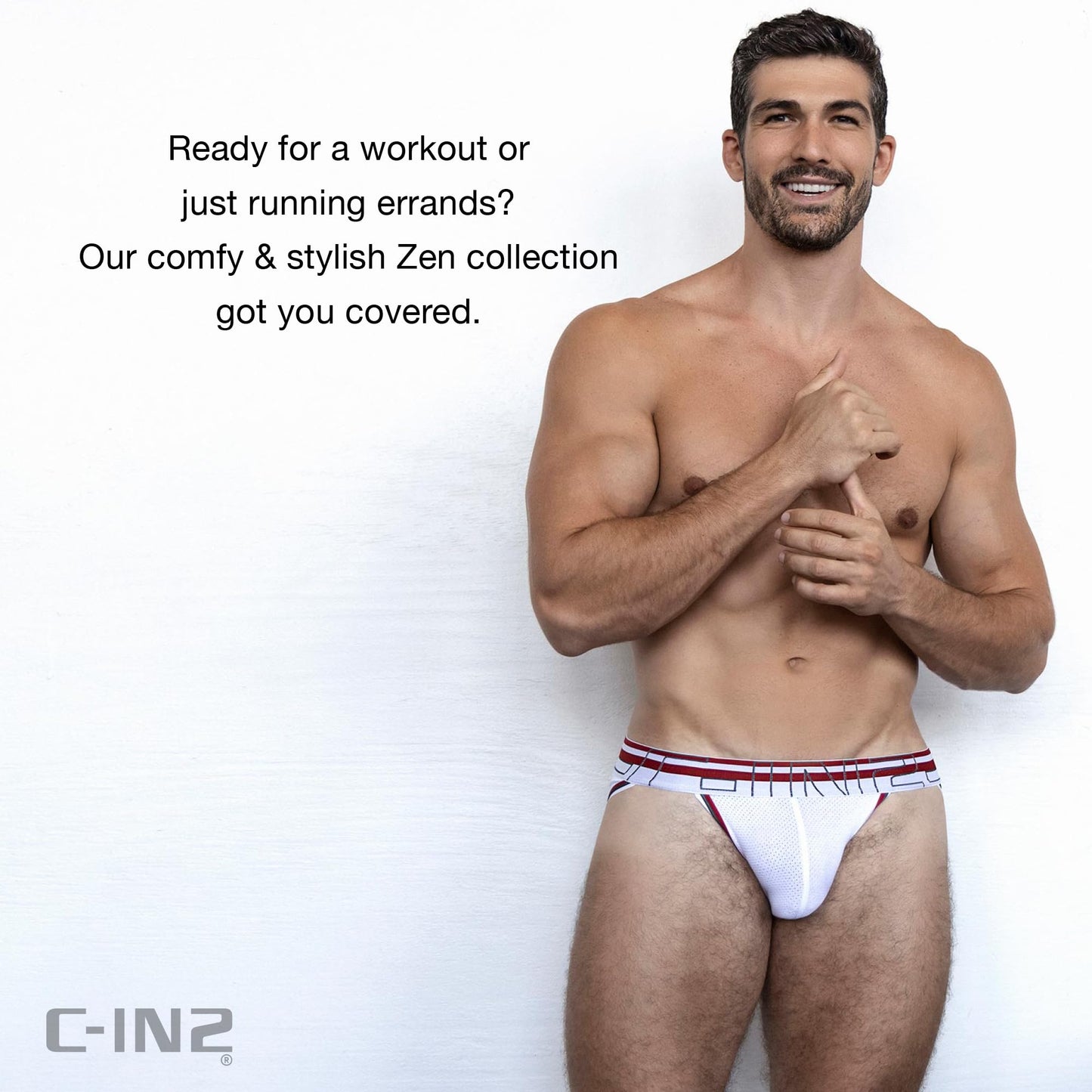 C-IN2 Zen Dash Brief | Otto Orange Heather- X-Large
