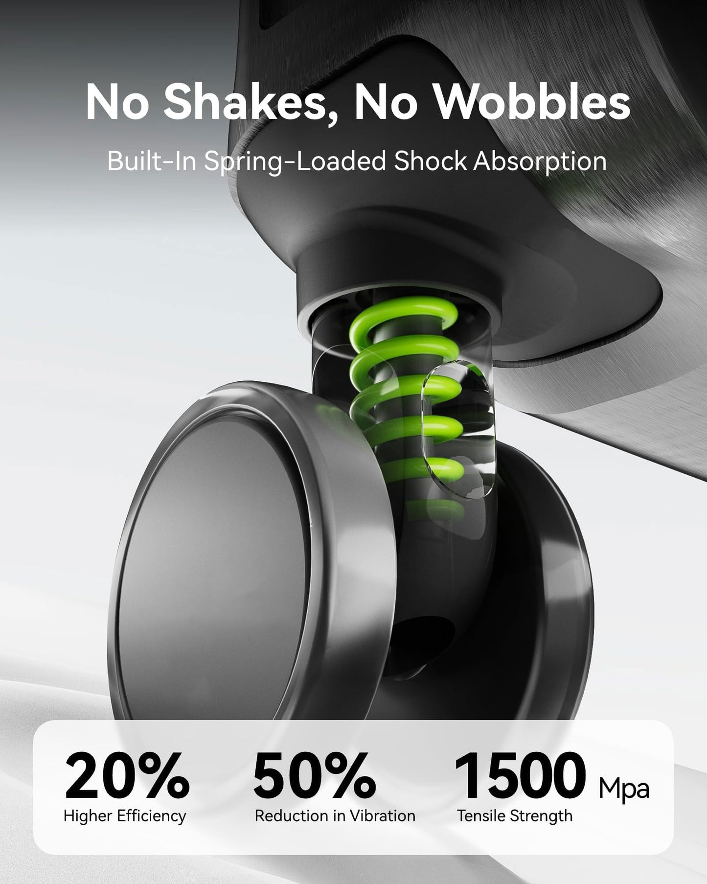 Luggage Sets with Spinner Wheels, 8010S Aluminum Frame Zipperless Polycarbonate Hard Shell Suitcase Sets (ZX-Core, Charcoal Metallic, 2 Piece (20/28))