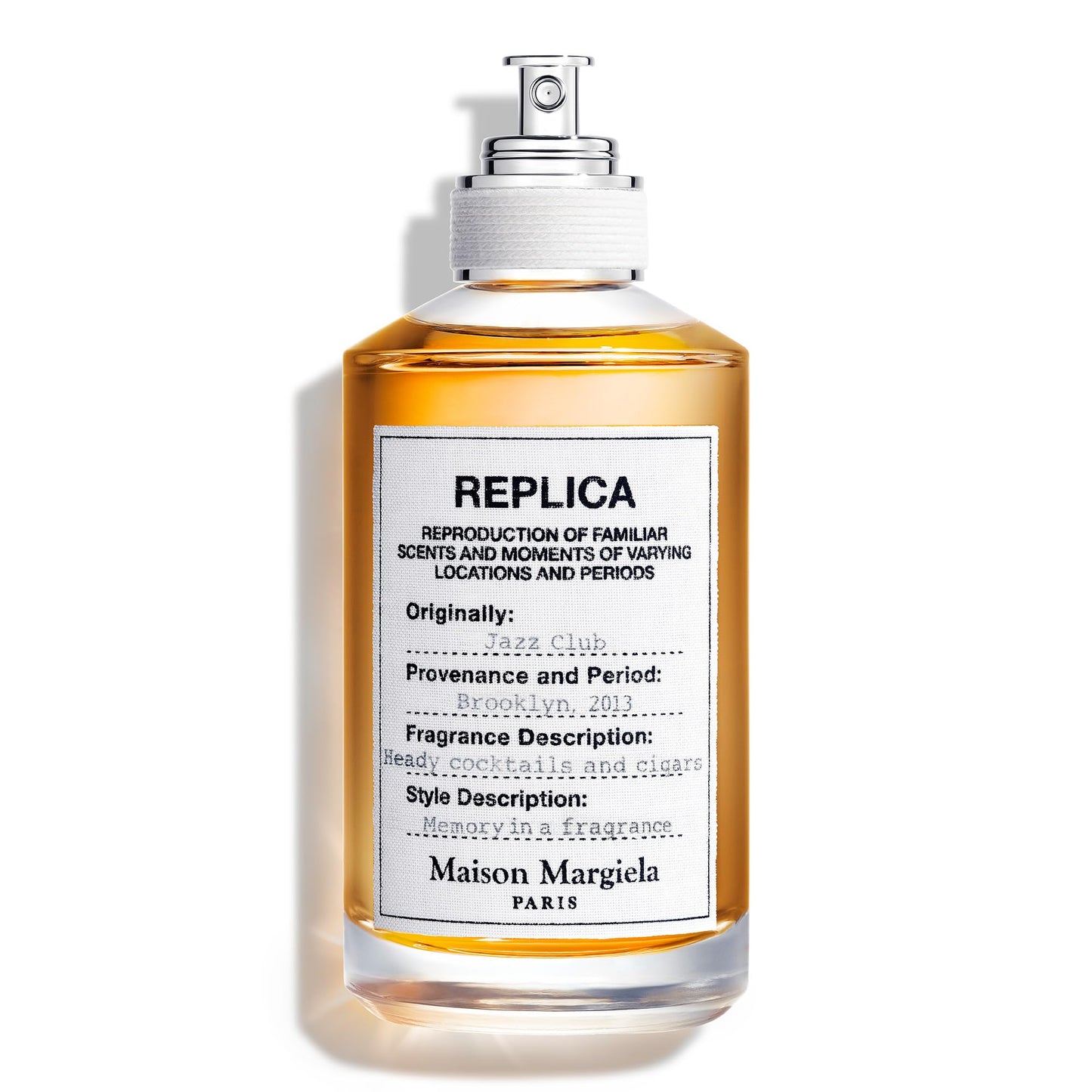 Maison Margiela - Replica - Jazz Club Eau de Toilette - Warm & Spicy Scent - With Vanilla, Rum Accord, & Tobacco - 3.4 Fl Oz