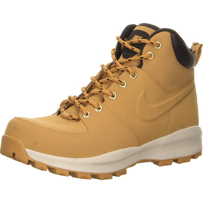 NIKE Men's Manoa Leather Boot, Haystack/Haystack/Velvet Brown, 10.5 D(M) US