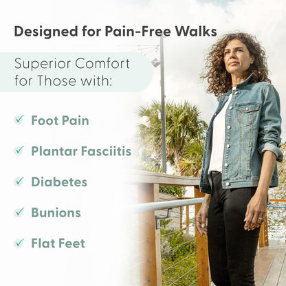 Orthofeet Women's Orthopedic Knit Coral Sneakers, Turquoise, Size 8 Wide