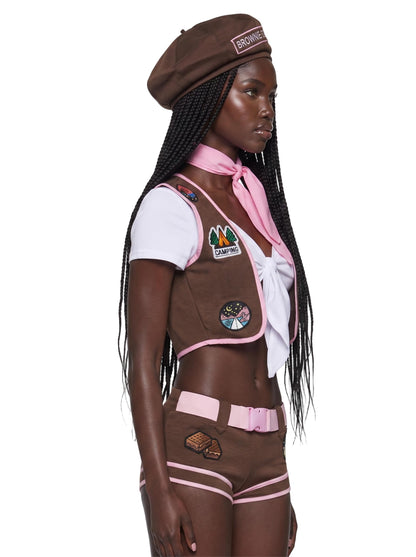 Dolls Kill Camp Scout Costume Set by Trickz N' Treatz, XX-Small