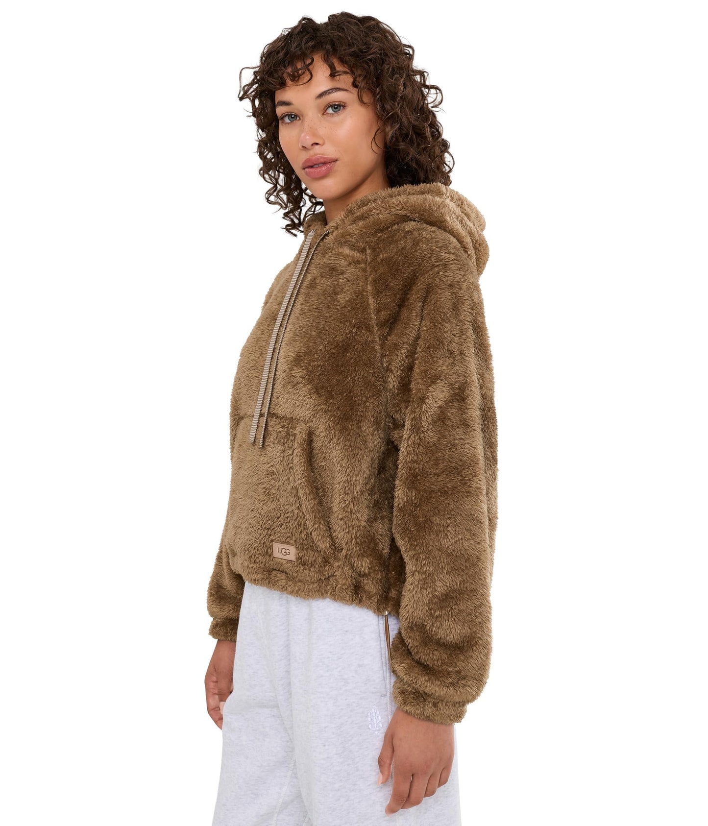 UGG, Women's, Loyra Hoodie II, Coffee Grounds, L