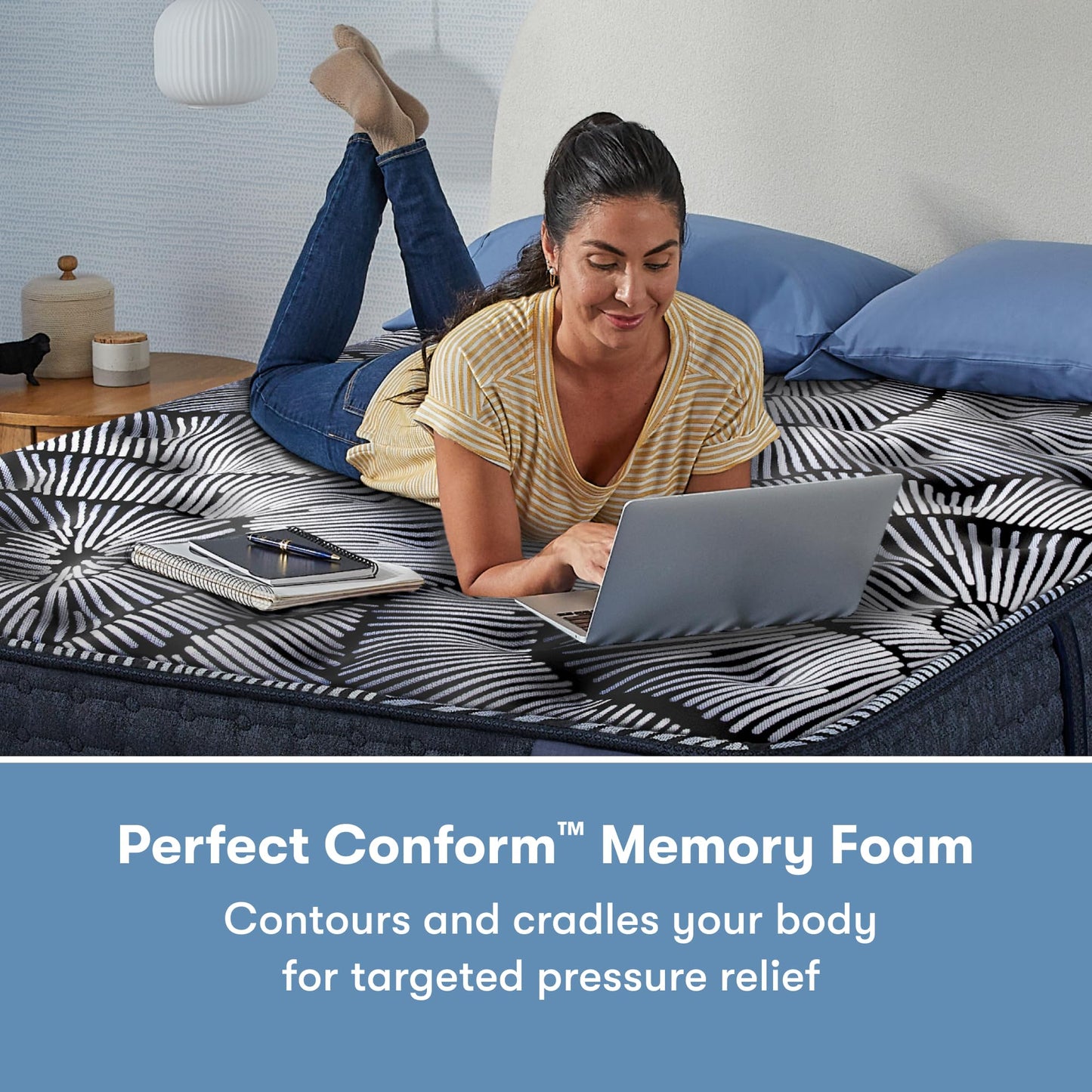 Serta Perfect Sleeper X, Knox 13.75" Plush Quilted Hybrid Cal King Mattress