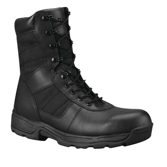 Propper Men's Series 100 8" Side Zip Boot Military and Tactical, Black, 8