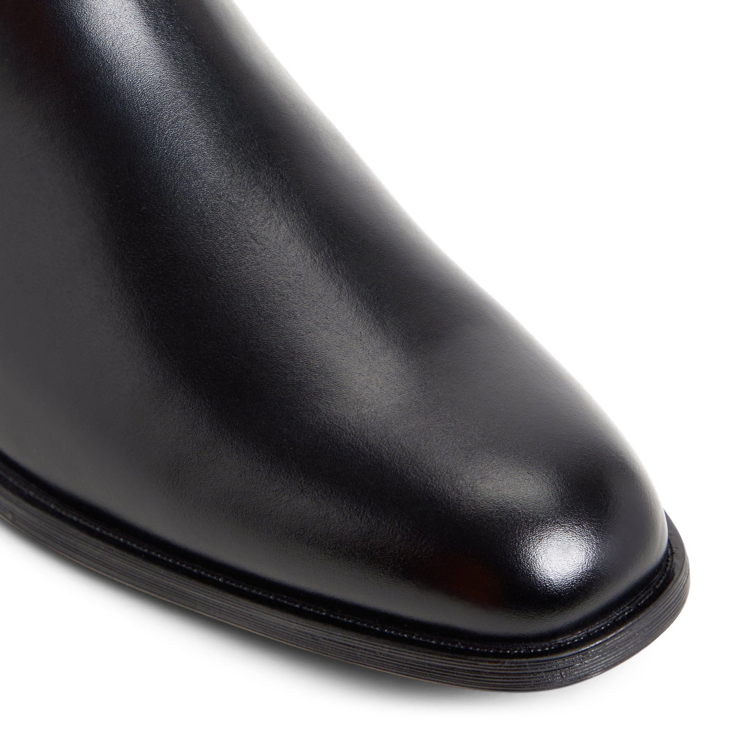 ALDO Men's Collen Chelsea Boot, Smooth Black, 9