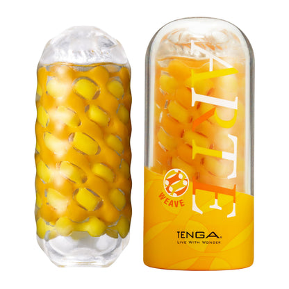 TENGA ARTE Weave - Reusable Male Masturbator with Soft, Springy Enveloping Sensations for Pleasurable Sensations