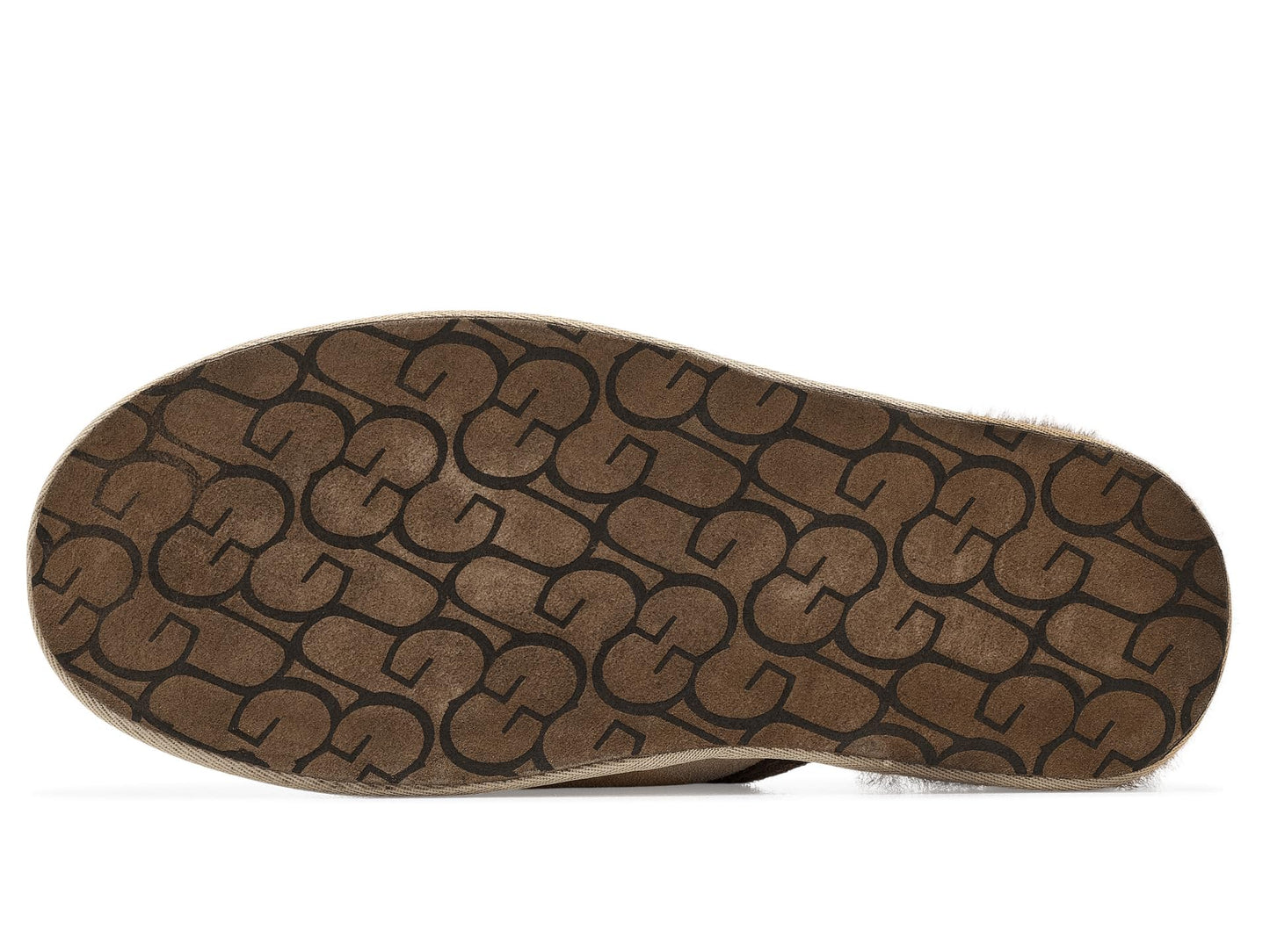 UGG Men's Scuff Slipper, Mustard Seed/Molasses, 10