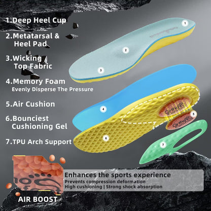 Men's Orthopedic Wide Comfortable Trail Sneaker: Casual Plantar Fasciitis Heel Spurs Arch Support Orthotic Neuropathy Pain Relief Trekking Shoes, Slip On Hammer Toes Leisure Walking Shoes Mint Size 12