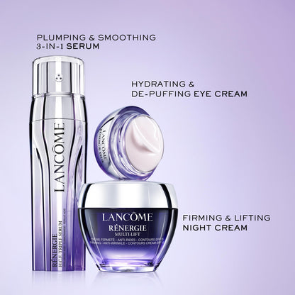 Lancôme Rénergie Lift Multi-Action Anti-Aging Night Cream - Anti-Aging Face Cream, Lifting, Hydrating & Firming Moisturizer, with Hyaluronic Acid - 2.5 Fl. Oz