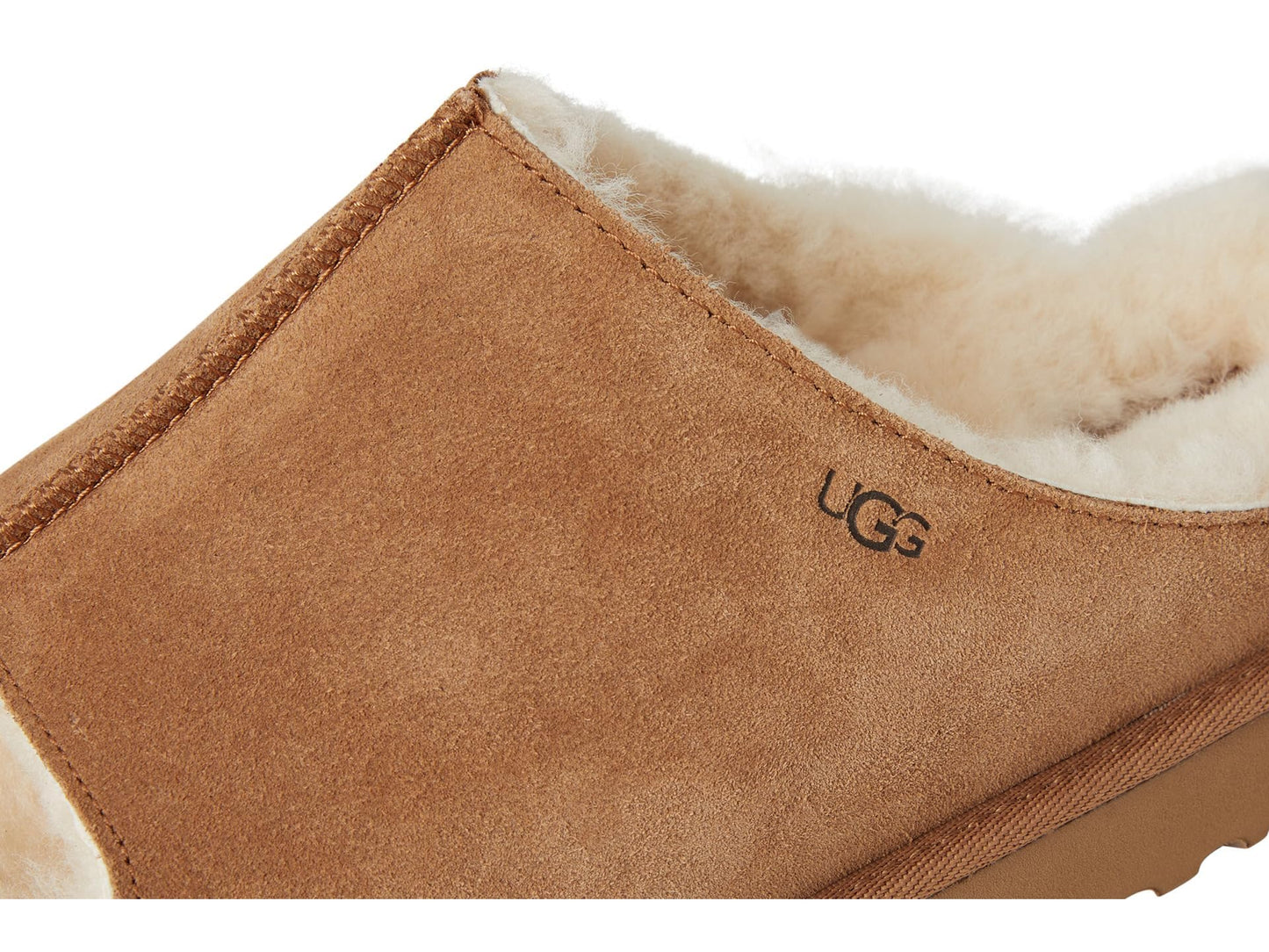 UGG Women's Greenport Slide Sandal, Chestnut, 8