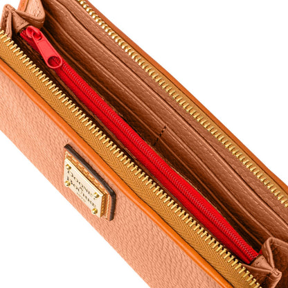 Dooney & Bourke Pebble Grain Zip Clutch