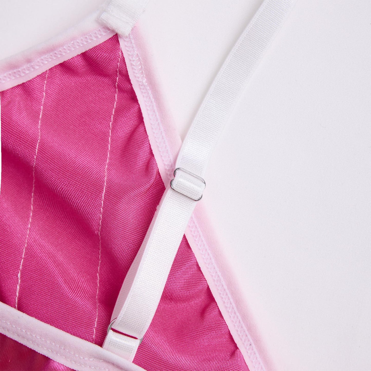 Men's Lingerie Bra - Shiny Silk Satin Bralette Floral Lace Trim - Sissy Top - Crossdressing