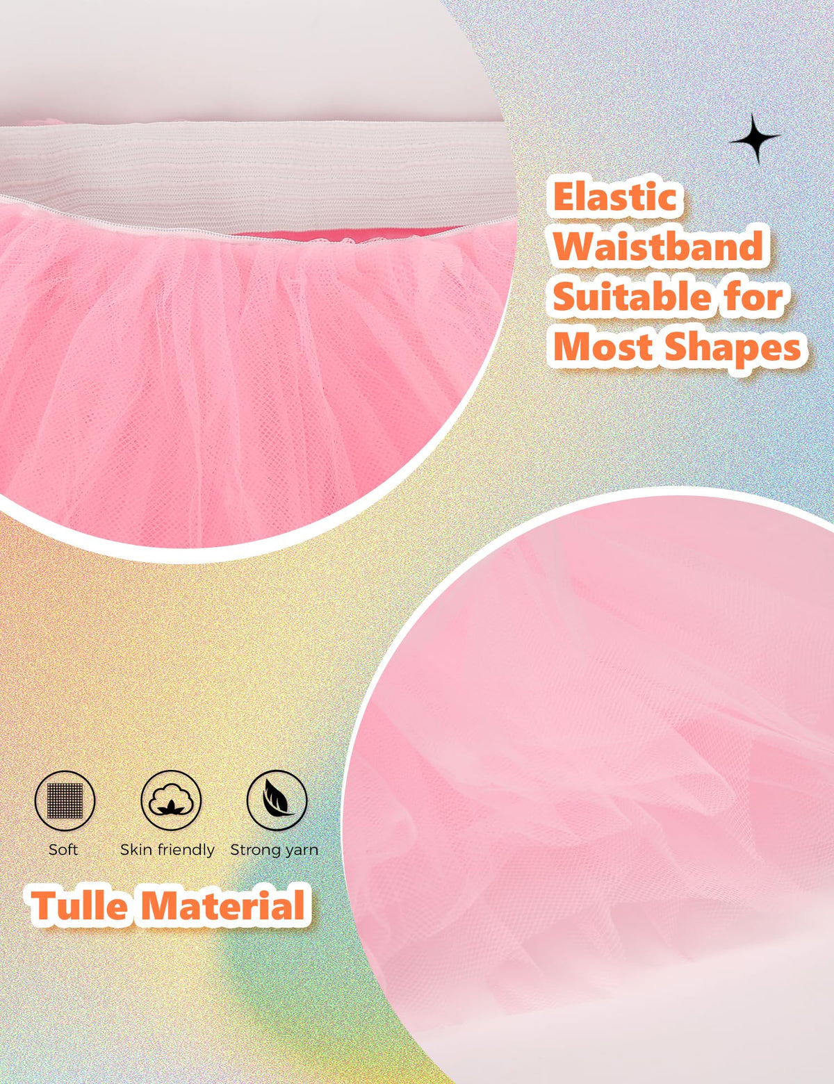 Pink Sissy Tutu -Tulle Skirts 5 Layered  -Tutu Skirts l