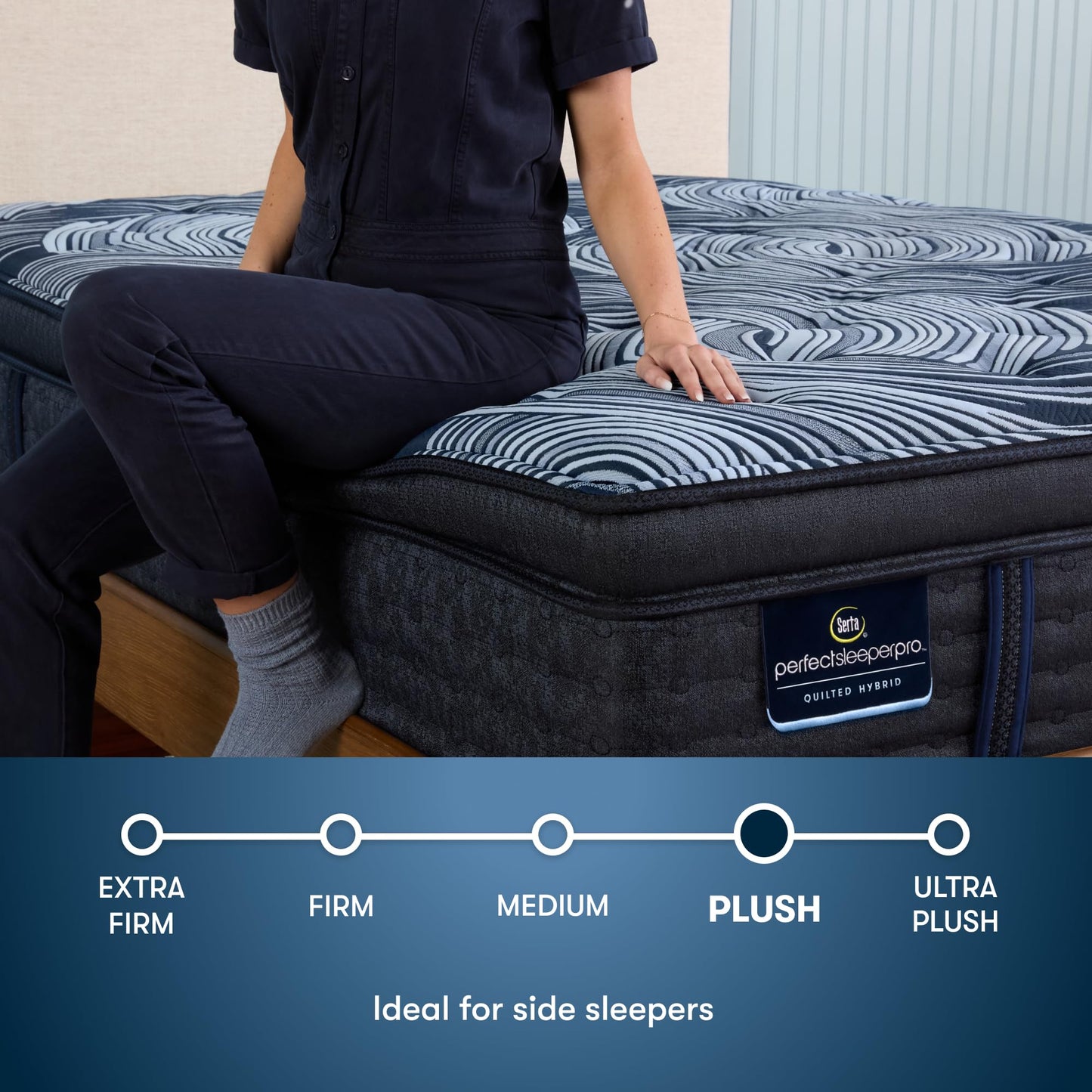 Serta Perfect Sleeper Pro Valais 15" Plush Pillow Top Cal King Mattress